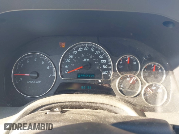 2003 GMC Envoy SLE with VIN 1GKDT13S732131869, listed as a IAAI auction lot 41422135 with 163,193 mi miles. Bid and sale history available at carsss.com. Image 7.