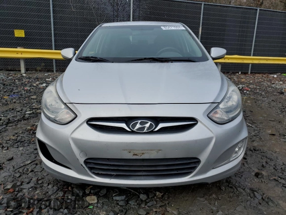 2012 Hyundai Accent SE with VIN KMHCU5AE8CU041123, listed as a Copart auction lot 42913995 with 130,141 mi miles and Non Repairable. Bid and sale history available at carsss.com. Image 5.