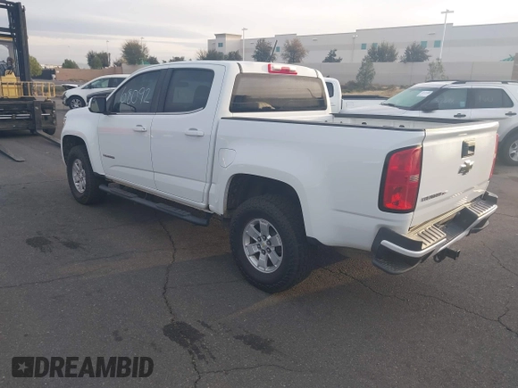 2019 Chevrolet Colorado 2WD Work Truck with VIN 1GCGSBEN0K1144041, listed as a IAAI auction lot 41668092 with 124,017 mi miles and . Bid and sale history available at DreamBid. Image 3.