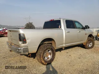 2010 Dodge Ram 2500 SLT with VIN 3D7UT2CL3AG161679, listed as a Copart auction lot 76006454 with 206,157 mi miles and Salvage Title. Bid and sale history available at carsss.com. Image 3.
