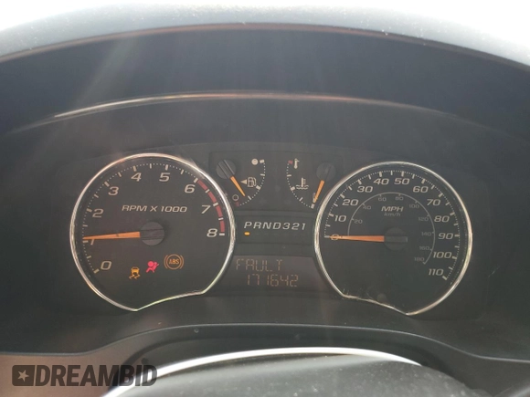 2012 Chevrolet Colorado Work Truck with VIN 1GCCSBF97C8156213, listed as a Copart auction lot 59138685 with 171,642 mi miles and Salvage title. Bid and sale history available at DreamBid. Image 9.
