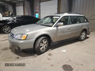 2004 Subaru Legacy Outback 35th Anniversary with VIN 4S3BH815447632779, listed as a Copart auction lot 47202415 with 129,453 mi miles and Salvage title. Bid and sale history available at DreamBid. Image 1.
