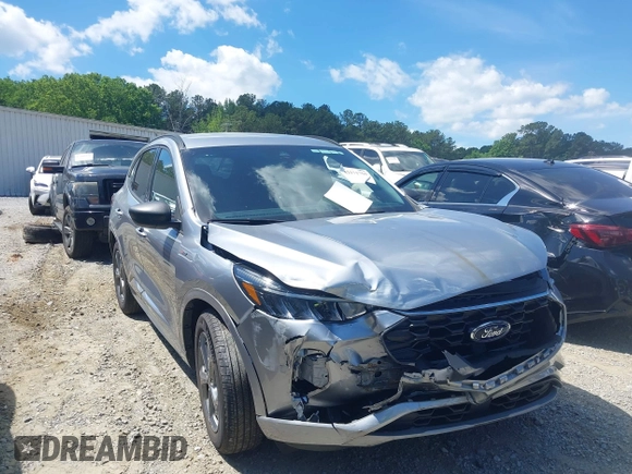 2024 Ford Escape ST-Line with VIN 1FMCU0MNXRUA44743, listed as a IAAI auction lot 42171704 with 22,185 mi miles and . Bid and sale history available at DreamBid. Image 1.