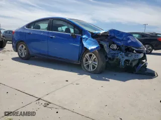 2017 Chevrolet Cruze LT with VIN 1G1BE5SM6H7269008, listed as a Copart auction lot 49393625 with 57,577 mi miles and Salvage Title. Bid and sale history available at carsss.com. Image 4.