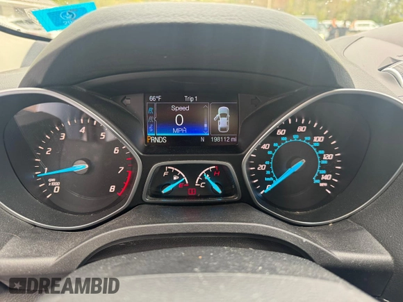 2014 Ford Escape Titanium with VIN 1FMCU9J94EUC63638, listed as a Copart auction lot 55880505 with 198,112 mi miles and Clean Title. Bid and sale history available at DreamBid. Image 8.