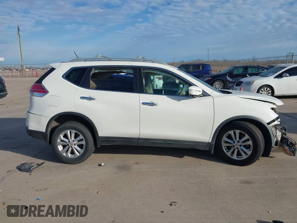 2015 Nissan Rogue SL with VIN 5N1AT2MT5FC920043, listed as a IAAI auction lot 41353089 with 1 mi miles. Bid and sale history available at carsss.com. Image 12.