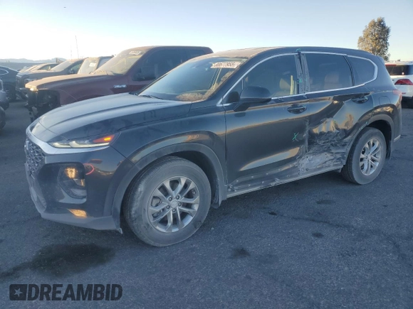 2020 Hyundai Santa Fe SEL w/SULEV with VIN 5NMS33AD3LH268256, listed as a Copart auction lot 88677955 with 43,423 mi miles and Salvage Title. Bid and sale history available at carsss.com. Image 1.