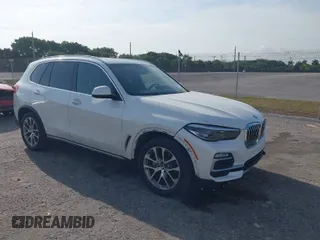 2019 BMW X5 xDrive40i with VIN 5UXCR6C50KLL04572, listed as a IAAI auction lot 41866113 with 56,642 mi miles. Bid and sale history available at carsss.com. Image 1.