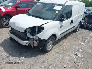 2022 Ram ProMaster City Cargo Tradesman with VIN ZFBHRFAB6N6Y08467, listed as a IAAI auction lot 42090737 with 65,744 mi miles and . Bid and sale history available at carsss.com. Image 2.