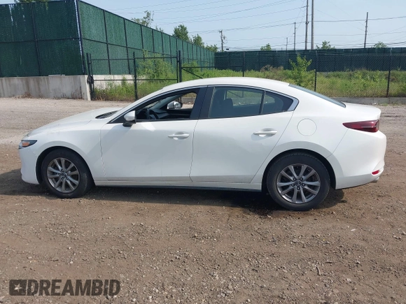 2019 Mazda 3 with VIN 3MZBPABL7KM114298, listed as a IAAI auction lot 42536800 with 53,598 mi miles and . Bid and sale history available at DreamBid. Image 14.
