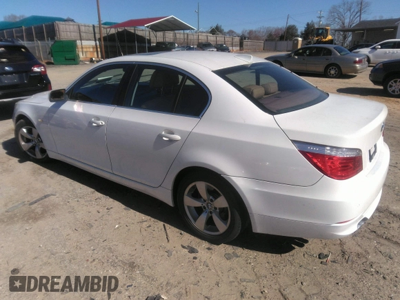 2008 BMW 5 Series 528i with VIN WBANU53508CT15533, listed as a IAAI auction lot 41804462 with Not Provided miles and . Bid and sale history available at DreamBid. Image 3.