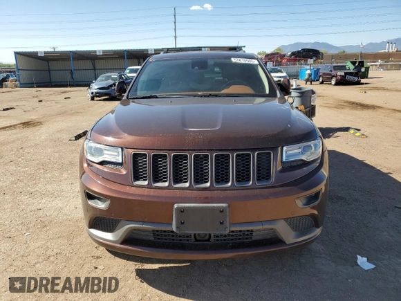 2015 Jeep Grand Cherokee Summit с VIN 1C4RJFJG9FC914516, выставлен на аукционе Copart как лот 57410505 с пробегом 130 350 миль миль и Списание • Salvage title. История ставок и продаж доступна на DreamBid. Изображение 5.