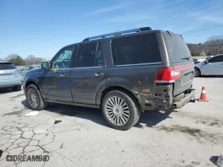 2016 Lincoln Navigator Select with VIN 5LMJJ2HT6GEL04595, listed as a Copart auction lot 46078695 with 202,933 mi miles and Salvage Title. Bid and sale history available at carsss.com. Image 2.