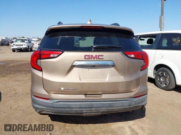 2018 GMC Terrain SLE with VIN 3GKALMEV6JL345114, listed as a IAAI auction lot 41985321 with 93,373 mi miles and . Bid and sale history available at carsss.com. Image 15.