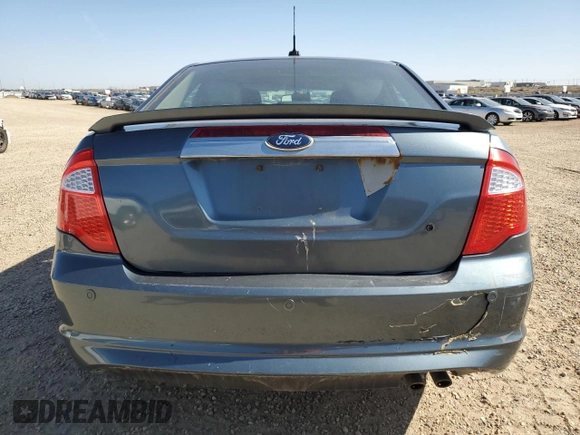 2011 Ford Fusion SEL with VIN 3FAHP0JA6BR265083, listed as a Copart auction lot 55250025 with 342,670 mi miles and Clean Title. Bid and sale history available at carsss.com. Image 6.
