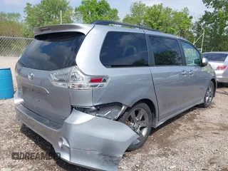 2011 Toyota Sienna SE with VIN 5TDXK3DC4BS152605, listed as a IAAI auction lot 42197758 with 202,829 mi miles and . Bid and sale history available at DreamBid. Image 6.