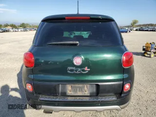 2014 FIAT 500L Trekking with VIN ZFBCFADH7EZ029440, listed as a Copart auction lot 73229504 with 55,402 mi miles and Salvage Title. Bid and sale history available at carsss.com. Image 6.