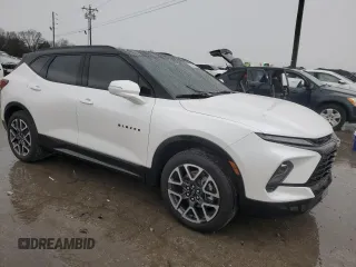 2025 Chevrolet Blazer RS with VIN 3GNKBERS0SS101529, listed as a Copart auction lot 85469464 with 8,093 mi miles and Salvage title. Bid and sale history available at DreamBid. Image 4.