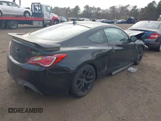 2013 Hyundai Genesis Coupe Premium with VIN KMHHT6KD7DU079819, listed as a IAAI auction lot 40863494 with 111,012 mi miles and . Bid and sale history available at DreamBid. Image 4.