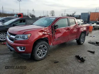 2020 Chevrolet Colorado 4WD LT with VIN 1GCGTCEN2L1203000, listed as a Copart auction lot 84902874 with 51,036 mi miles and Salvage title. Bid and sale history available at DreamBid. Image 1.