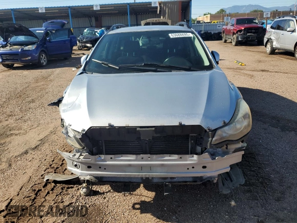 2013 Subaru Impreza Special Sports Premium with VIN JF1GPAL69D2216882, listed as a Copart auction lot 63688695 with 123,612 mi miles and Salvage title. Bid and sale history available at DreamBid. Image 5.