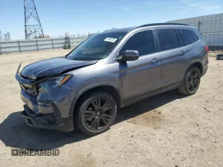 2021 Honda Pilot Special Edition with VIN 5FNYF5H2XMB013785, listed as a Copart auction lot 57950125 with 85,057 mi miles and Salvage title. Bid and sale history available at DreamBid. Image 1.