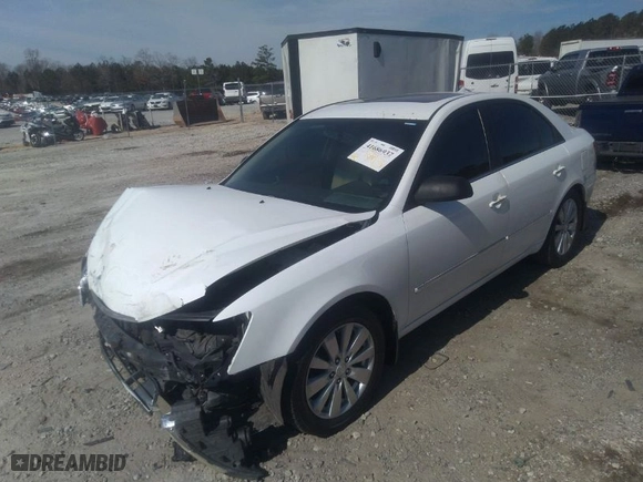 2009 Hyundai Sonata Limited with VIN 5NPEU46C59H545260, listed as a IAAI auction lot 41686937 with NaN miles. Bid and sale history available at carsss.com. Image 2.