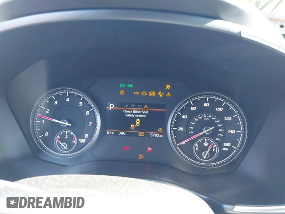 2023 Hyundai Santa Fe SE z VIN 5NMS1DAJ0PH552080, wystawiony jako IAAI lot #40653004 z przebiegiem 5 982 mil mil oraz . Historia ofert i sprzedaży dostępna na DreamBid. Obrazek 7.