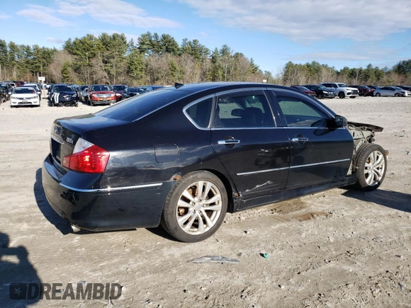 2008 Infiniti M with VIN JNKAY01F88M653680, listed as a Copart auction lot 50344485 with 224,522 mi miles and Clean title. Bid and sale history available at DreamBid. Image 3.