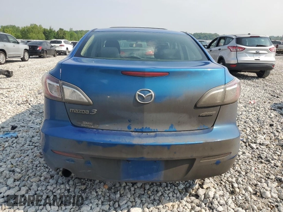 2012 Mazda 3 i Touring with VIN JM1BL1V75C1683484, listed as a Copart auction lot 59771585 with 184,639 mi miles and Clean title. Bid and sale history available at DreamBid. Image 6.