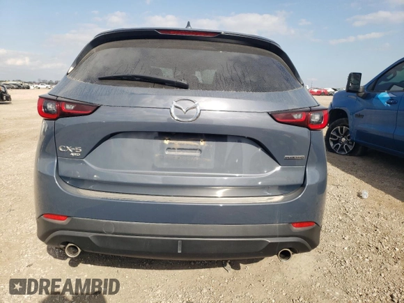 2024 Mazda CX-5 2.5 S Preferred Package with VIN JM3KFBCM1R0377037, listed as a Copart auction lot 43625175 with 15,747 mi miles and Salvage Title. Bid and sale history available at carsss.com. Image 6.