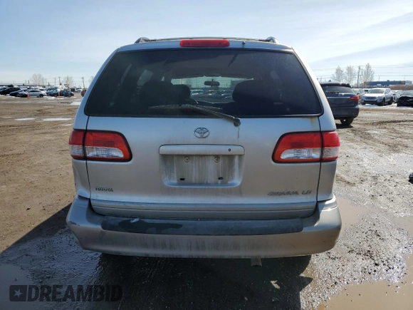 2003 Toyota Sienna LE with VIN 4T3ZF13C03U536285, listed as a Copart auction lot 51961005 with 359,820 mi miles and Salvage Title. Bid and sale history available at carsss.com. Image 6.