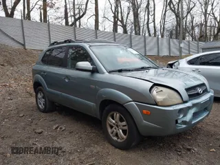 2006 Hyundai Tucson GLS with VIN KM8JN12D76U377059, listed as a IAAI auction lot 41953904 with 92,213 mi miles. Bid and sale history available at carsss.com. Image 1.