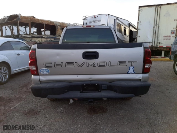 2004 Chevrolet Silverado 1500 with VIN 1GCEC19X14Z340746, listed as a Copart auction lot 71253082 with 0 mi miles and Salvage Title. Bid and sale history available at carsss.com. Image 6.