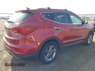 2018 Hyundai Santa Fe Sport 2.4L with VIN 5XYZU3LB2JG537197, listed as a IAAI auction lot 41910287 with 45,372 mi miles. Bid and sale history available at carsss.com. Image 4.