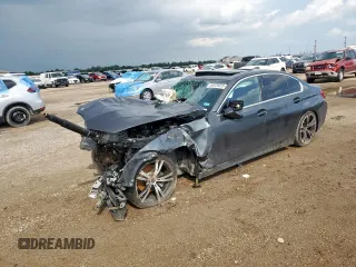 2019 BMW 3 Series 330i with VIN WBA5R1C55KAK08684, listed as a Copart auction lot 60229325 with Not provided miles and Salvage title. Bid and sale history available at DreamBid. Image 1.