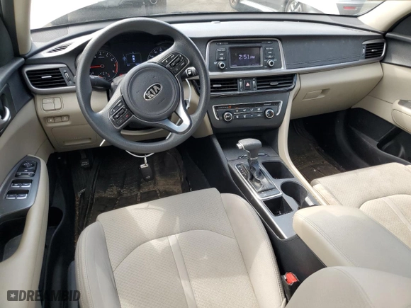 2016 Kia Optima LX with VIN 5XXGT4L34GG057104, listed as a Copart auction lot 54136095 with 78,325 mi miles and Clean Title. Bid and sale history available at carsss.com. Image 8.