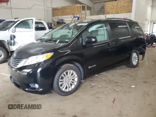 2013 Toyota Sienna XLE AAS with VIN 5TDYK3DC1DS285121, listed as a Copart auction lot 59293135 with 131,160 mi miles and Salvage title. Bid and sale history available at DreamBid. Image 1.