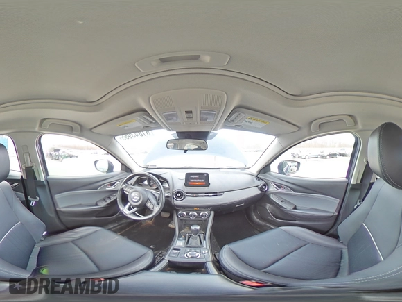 2019 Mazda CX-3 Touring with VIN JM1DKFC72K0446306, listed as a Copart auction lot 51843955 with 76,013 mi miles and Salvage Title. Bid and sale history available at carsss.com. Image 16.