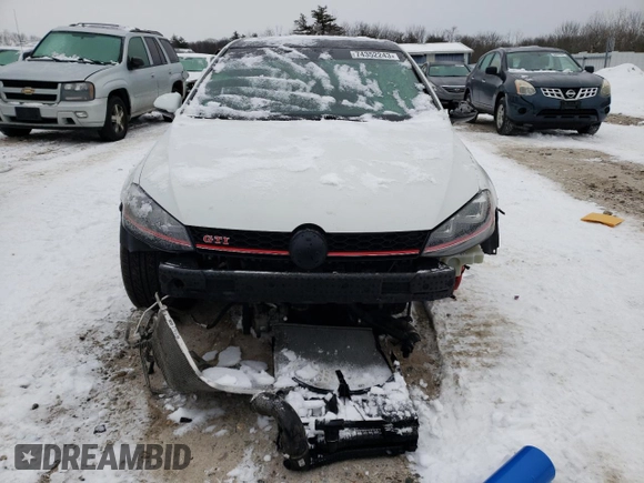 2016 Volkswagen Golf GTI SE with VIN 3VW4T7AU0GM041381, listed as a Copart auction lot 74352243 with 62,879 mi miles. Bid and sale history available at carsss.com. Image 5.