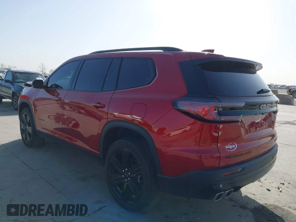 2025 GMC Acadia AWD Elevation z VIN 1GKENNRS0SJ118513, wystawiony jako IAAI lot #41821990 z przebiegiem 1 114 mil mil oraz . Historia ofert i sprzedaży dostępna na DreamBid. Obrazek 3.