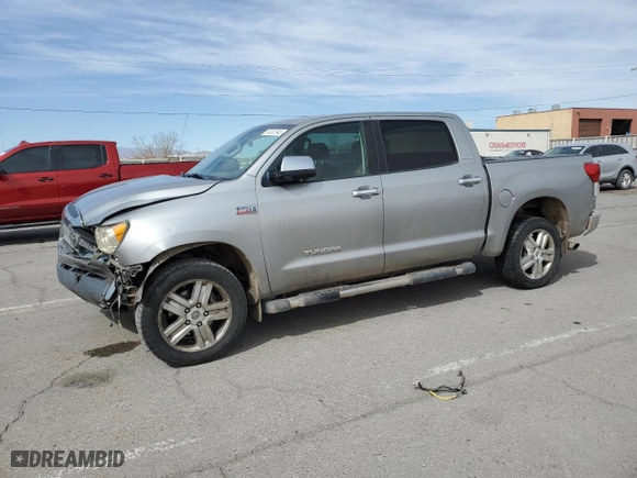 2007 Toyota Tundra LTD with VIN 5TBDV58197S474171, listed as a Copart auction lot 50387945 with 246,405 mi miles and Salvage Title. Bid and sale history available at carsss.com. Image 1.