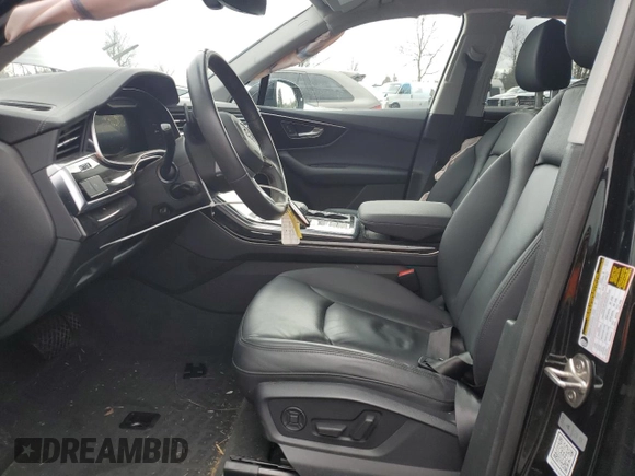 2023 Audi Q7 Premium z VIN WA1ACBF77PD007634, wystawiony jako Copart lot #44728525 z przebiegiem 24 019 mil mil oraz Szkoda całkowita • Salvage title. Historia ofert i sprzedaży dostępna na DreamBid. Obrazek 7.