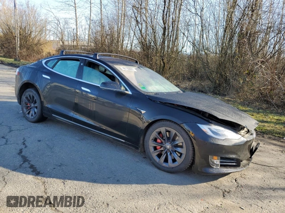 2019 Tesla Model S 100D с VIN 5YJSA1E45KF330891, выставлен на аукционе Copart как лот 48133005 с пробегом 53 018 миль миль и Списание • Salvage title. История ставок и продаж доступна на DreamBid. Изображение 4.