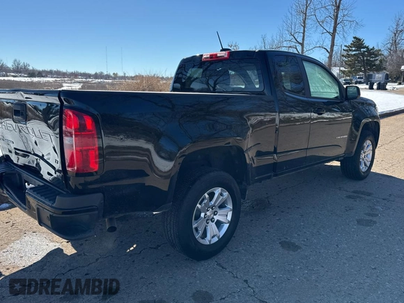 2022 Chevrolet Colorado 2WD LT with VIN 1GCHSCEA9N1166194, listed as a Copart auction lot 88577915 with 49,468 mi miles and Clean Title. Bid and sale history available at carsss.com. Image 4.