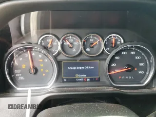 2020 Chevrolet Silverado 1500 LTZ with VIN 1GCUYGED7LZ107657, listed as a Copart auction lot 83054464 with 124,455 mi miles and Salvage Title. Bid and sale history available at DreamBid. Image 9.