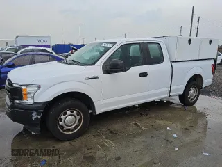 2018 Ford F-150 XL with VIN 1FTEX1C53JKE86016, listed as a Copart auction lot 62468835 with 58,204 mi miles and Clean title. Bid and sale history available at DreamBid. Image 1.