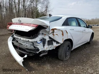 2022 Hyundai Elantra Hybrid Limited with VIN KMHLN4AJ3NU018193, listed as a Copart auction lot 52700695 with 43,735 mi miles and Salvage Title. Bid and sale history available at carsss.com. Image 3.