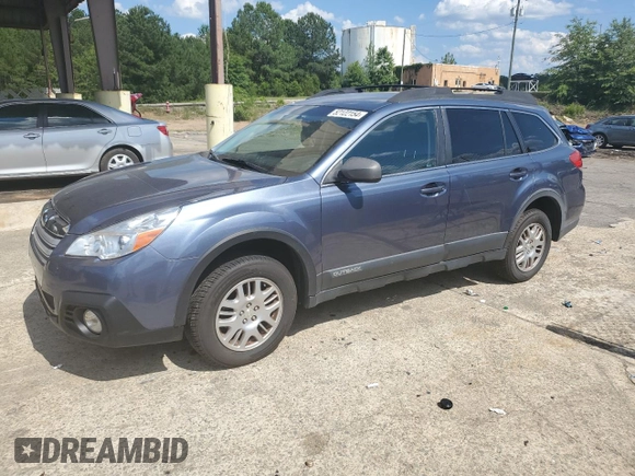 2013 Subaru Outback 2.5i Premium with VIN 4S4BRBCC8D1232874, listed as a Copart auction lot 52122154 with 0 mi miles and Clean Title. Bid and sale history available at carsss.com. Image 1.