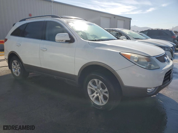 2010 Hyundai Veracruz GLS with VIN KM8NU4CC9AU115712, listed as a Copart auction lot 76408664 with 0 mi miles and Clean Title. Bid and sale history available at carsss.com. Image 4.
